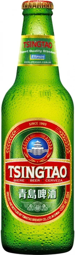 Циндао светлое фильтр 4,7% 0,64 л Циндаоская пивовар Чехия