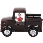 Сувенир с подсветкой «Сказочная машина» 15,5*7*9,5 см, Красный (работает от батареек LR44*3)