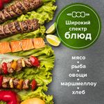 Шпажки-шампуры для шашлыка бамбуковые 200 мм, 100 штук, WELDAY, 607570, 67