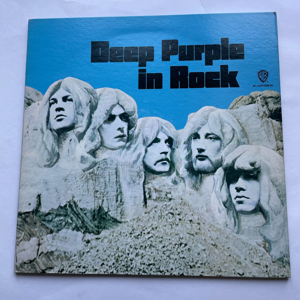 Винтажная виниловая пластинка LP Deep Purple In Rock (Япония 1976) (Без Оби)