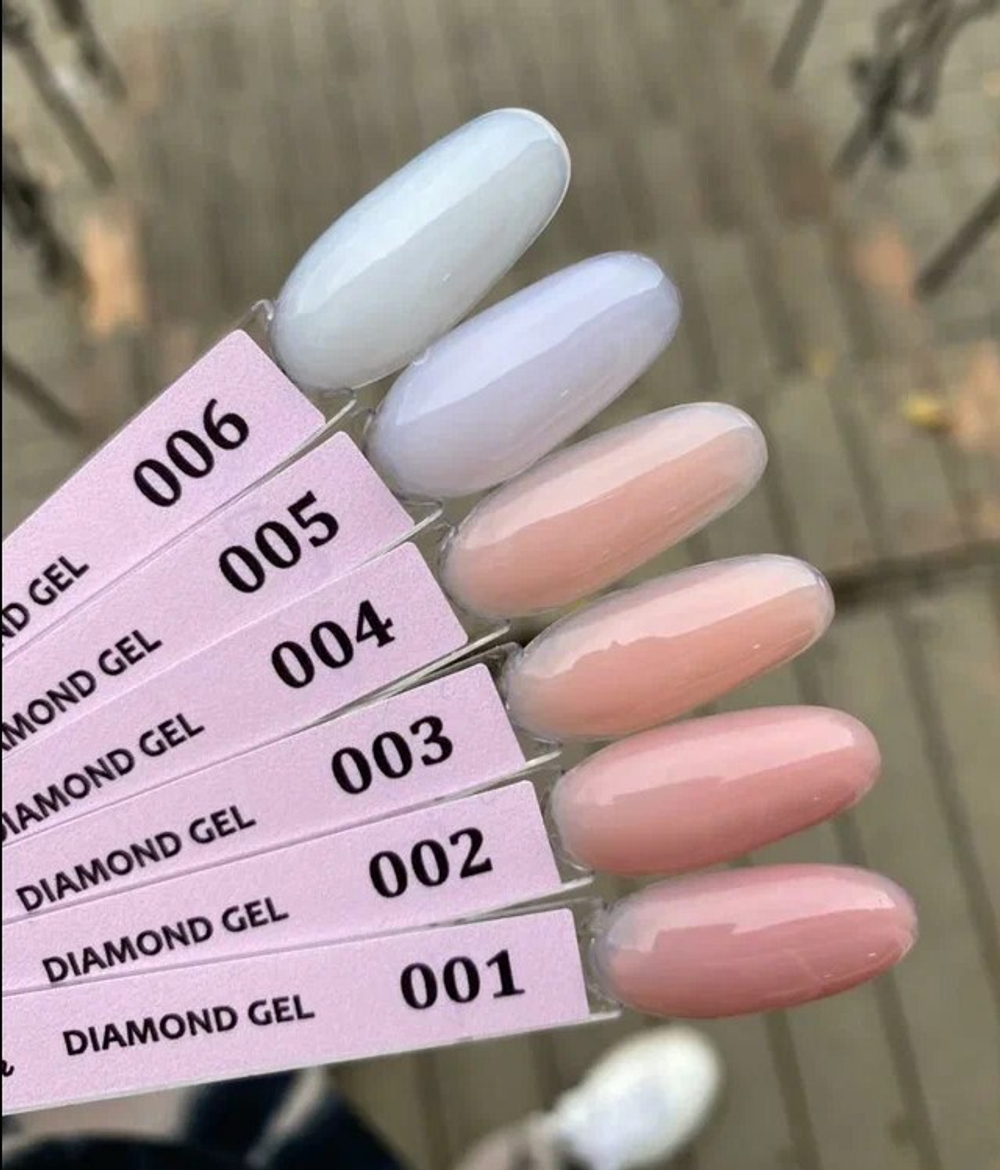 Палитра Diamond gel 001-006