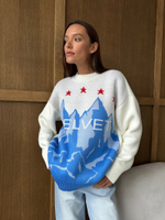 Свитер VELVET со звездами