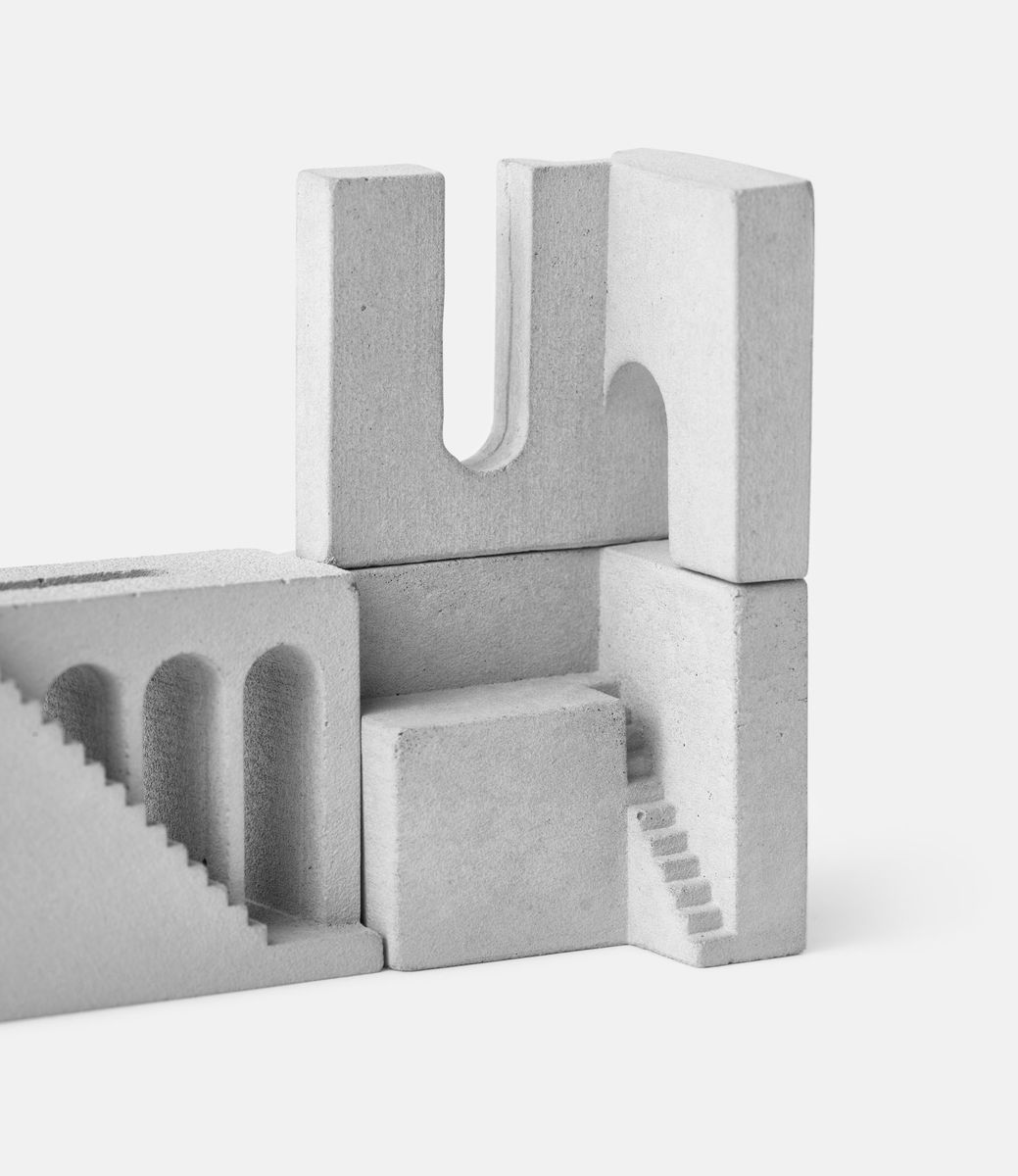 Material Immaterial Replay — архитектурный пазл из бетона