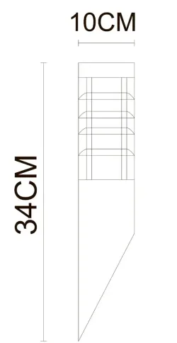 Уличный настенный светильник Arte Lamp