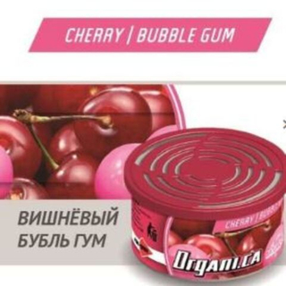 Ароматизатор в банке AIM-ONE" ORGANI.CA - Вишневый бубль гум/Cherry/Bubble gum ORG-FCB
