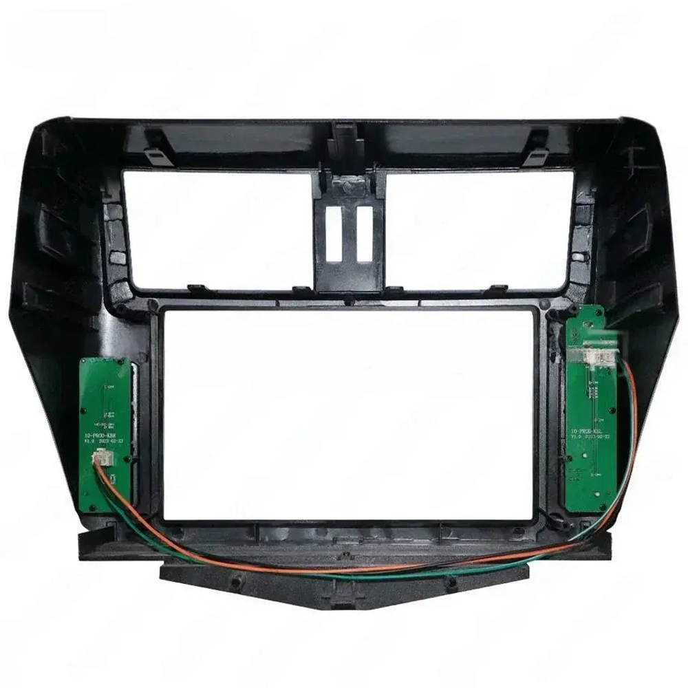 Магнитола для Toyota Land Cruiser Prado 150 2009-2013 (взамен 7" навигации) - Carmedia SF-9613-3 QLed+2K, UIS7870 (DUDU7), Android 13, CarPlay, SIM-слот