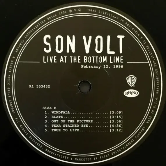 Son Volt - Live At The Bottom Line (February 12, 1996)