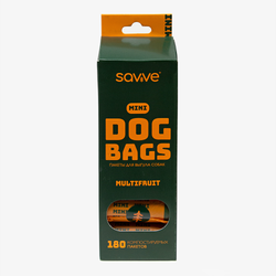 Биоразлагаемые пакеты Mini мультифрукт, 180 шт. SAVVE