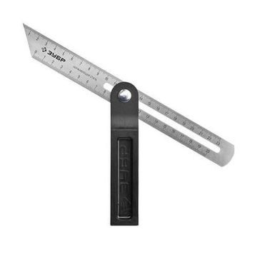 Малка-угломер ЗУБР "МАСТЕР" пластиковый корпус, полотно с гравированной шкалой