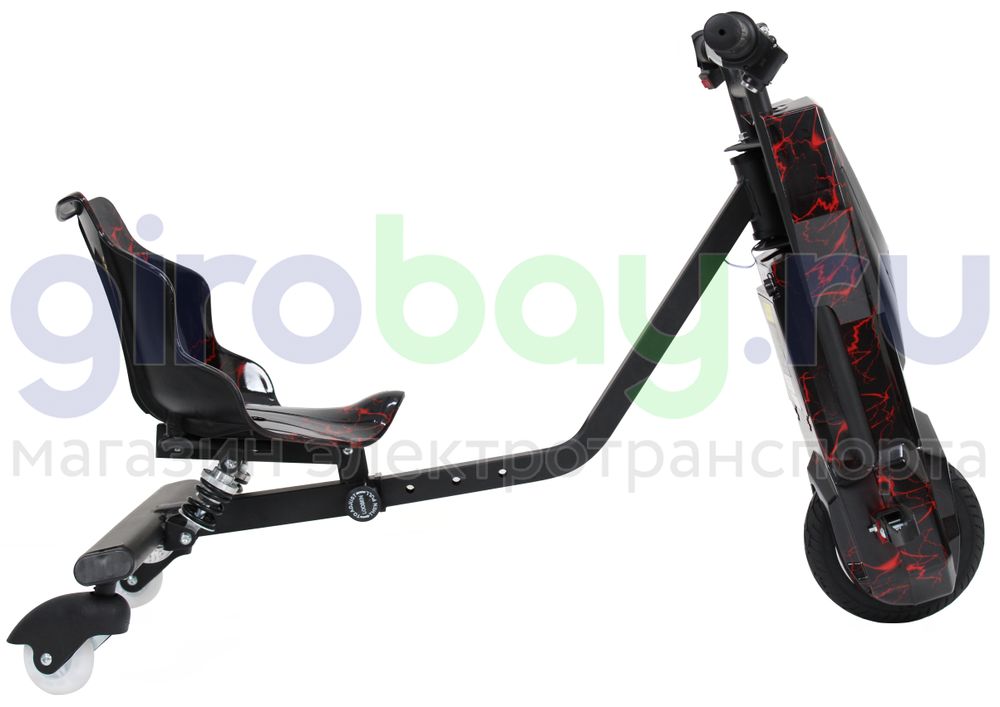 Электро Дрифт-карт IKINGI Drift Cart P2 250W (36V/4.4Ah) - Красная молния фото №6