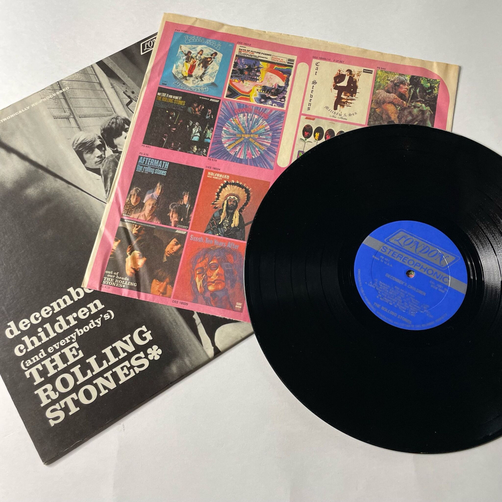 Винтажная виниловая пластинка LP The Rolling Stones Decembers Children (And Everybody's) (USA 1971)