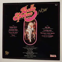 Винтажная виниловая пластинка LP Belle Epoque Now (France 1979)