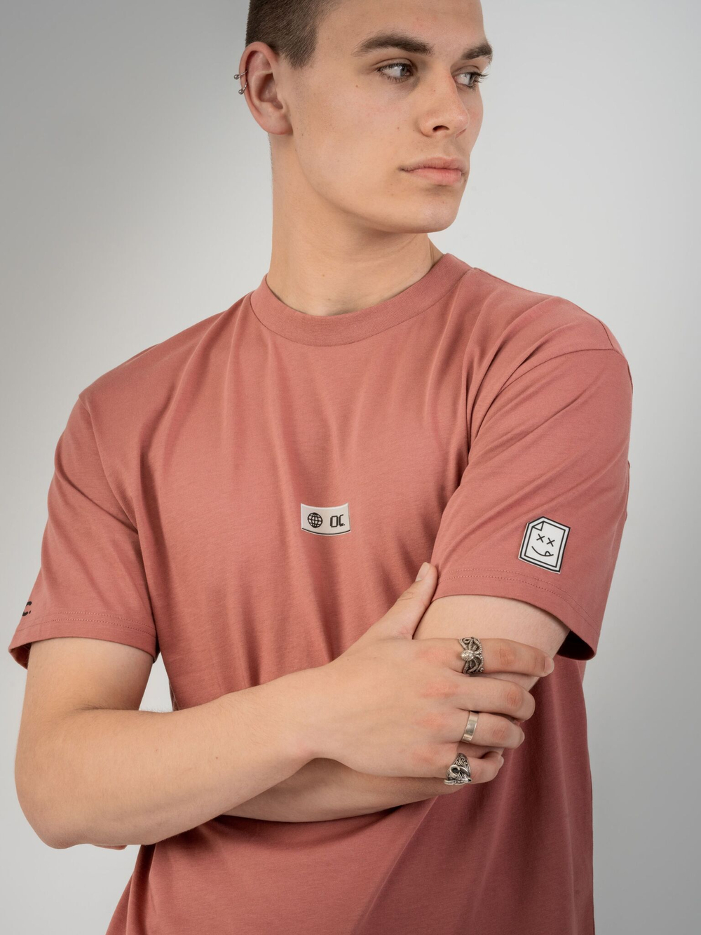 Футболка мужская ORIGINAL CREATOR GLITCH T-SHIRT, Розовый