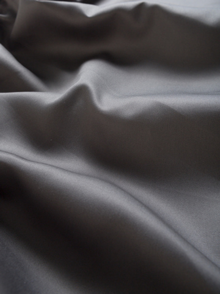 SERENITY Пододеяльник, сатин темно-серый