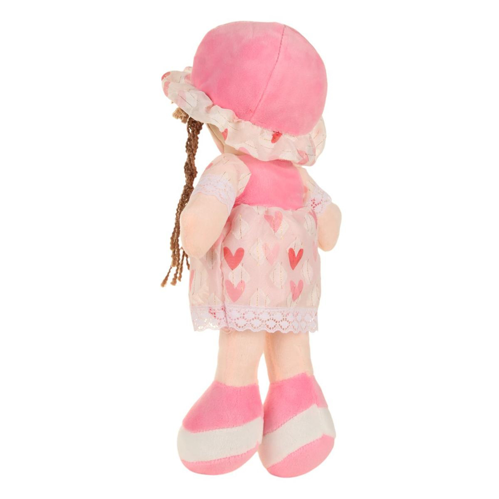 Кукла в платье с перламутровыми пуговицами № 3 17x32x10см. (Hand)