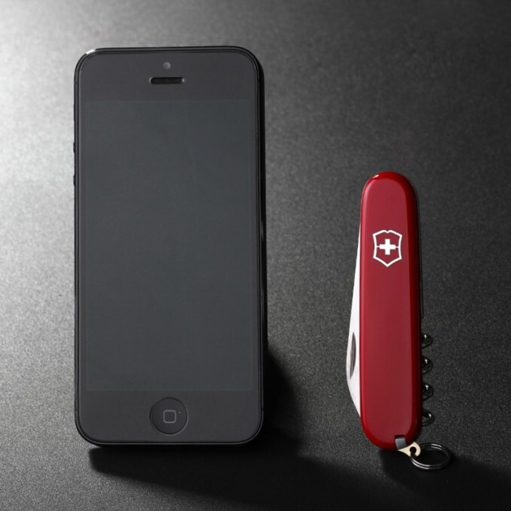 Нож Victorinox Waiter, 84 мм, 9 функций, красный