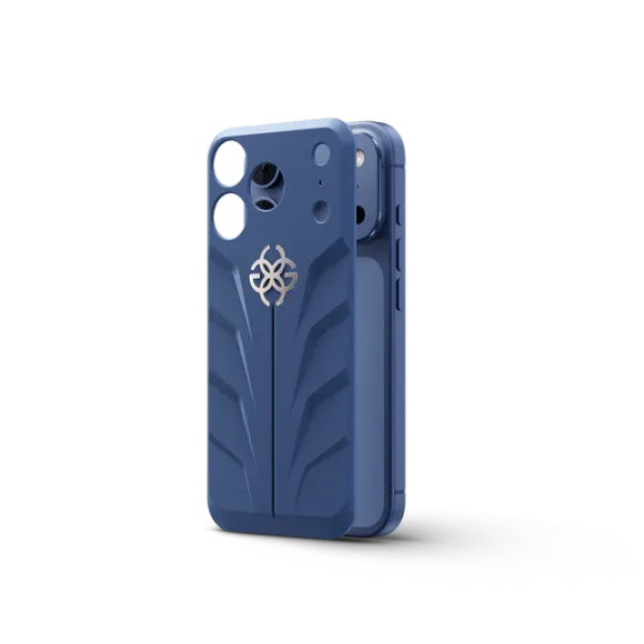 Чехол для iPhone 17 на магните - RSR17 - MIDNIGHT BLUE