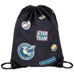 Мешок для обуви BRAUBERG PREMIUM, карман, подкладка, светоотражающие элементы, 43х33 см, "Space mission", 270749