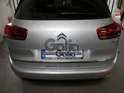 Фаркоп оцинкованный Galia C068C для Citroen C4 Picasso, C4 Grand Picasso 2013-, Peugeot 308 хетчбек, универсал 2013-(паспорт и сертификат в комплекте)(без электрики)