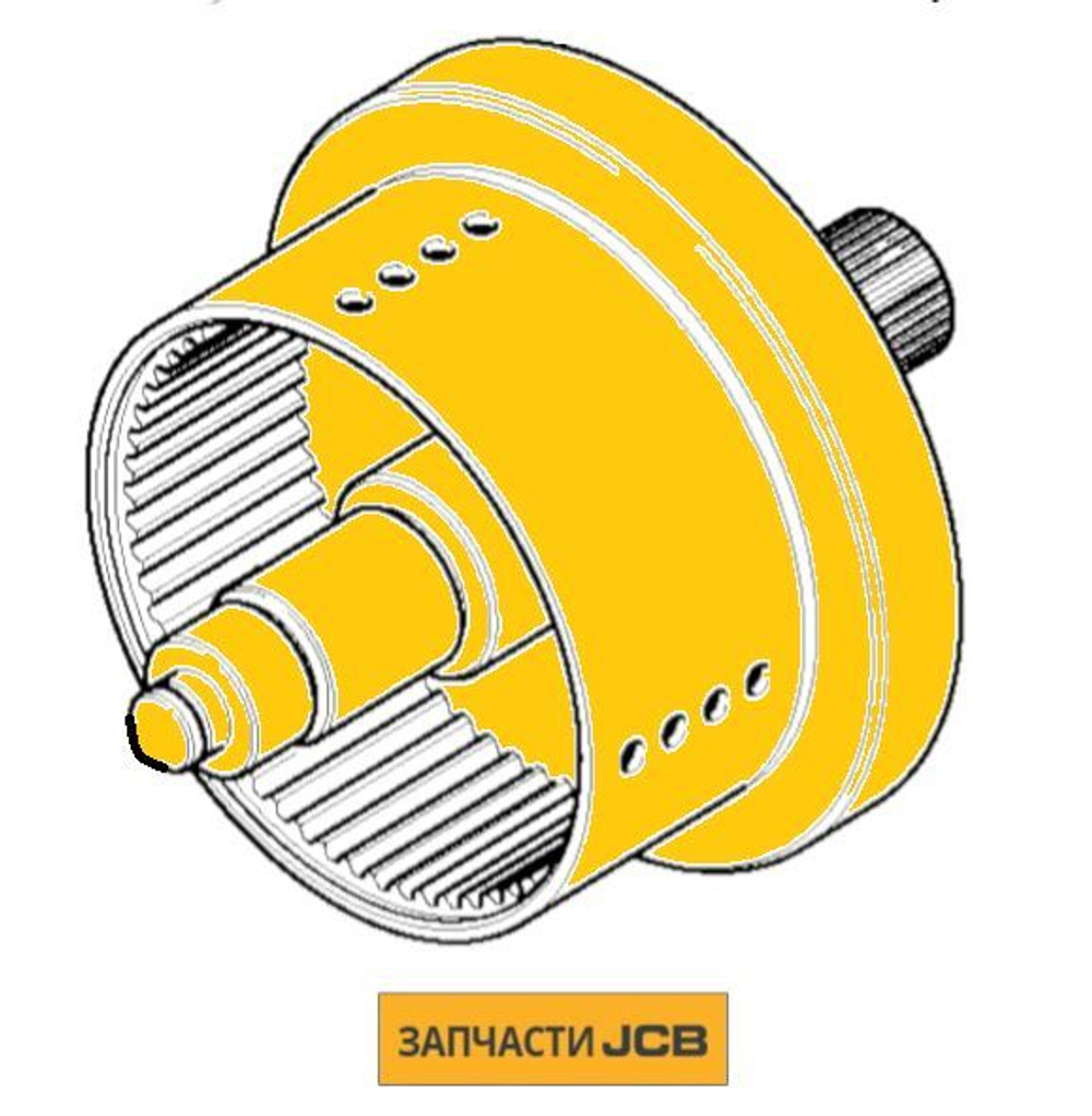 Корпус муфты КПП JCB 459/50530