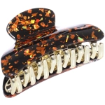 Заколка-краб для волос « ЭЙФОРИЯ», эва, микс 6 цветов, 7см (блистер Кокетка)