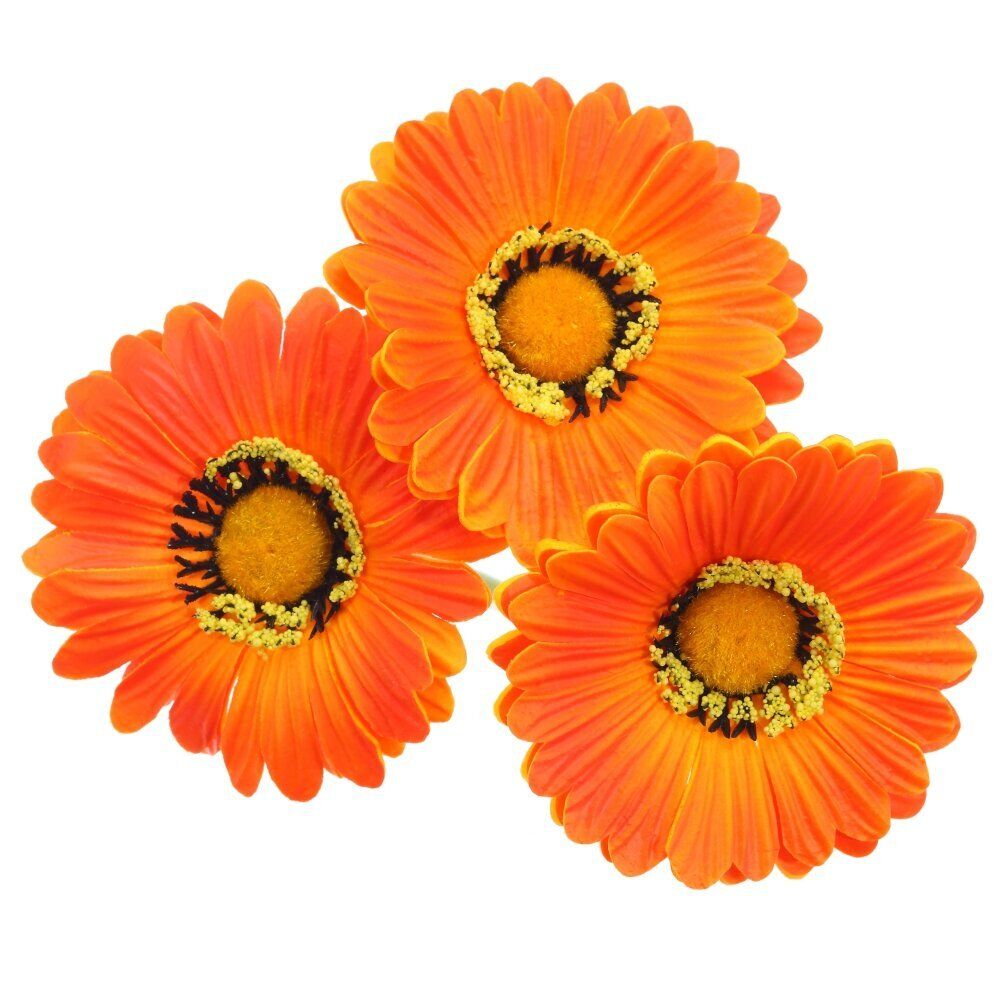 GAEM Цветы искусственные "Букет Гербер" (Real Touch), L12 W12 H33 см