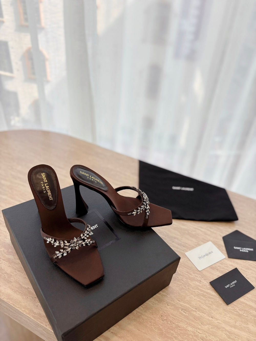 Saint Laurent Mules