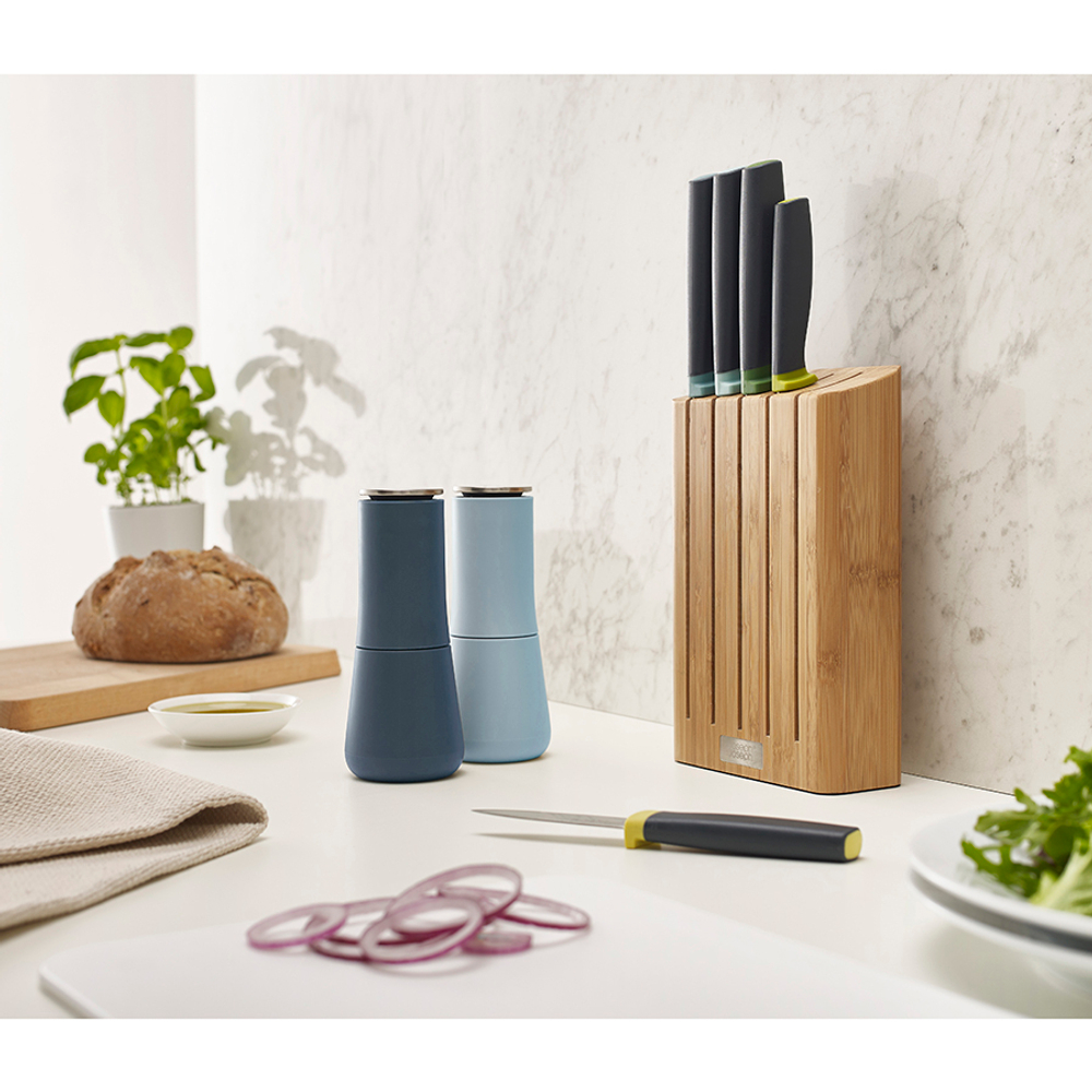 Набор мельниц для соли и перца milltop, синий, 2 шт.