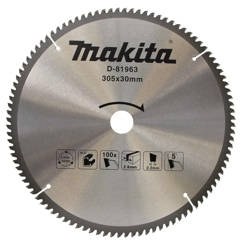 Пильный диск для алюминия 305x30x2.8/2x100T Makita D-81963