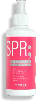 Спрей-уход для окрашенных волос Leave-in Care Spray for Сolored Hair Tefia MY Mycare, 250 мл