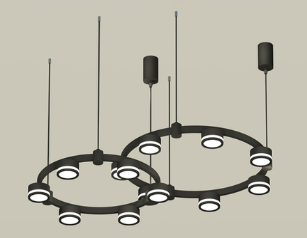Ambrella Комплект подвесного светильника Techno Ring с акрилом TECHNO Ring XR92091003