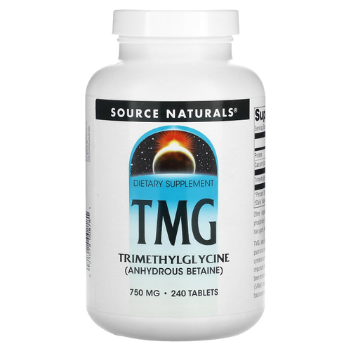 Source Naturals, TMG, 240 таблеток