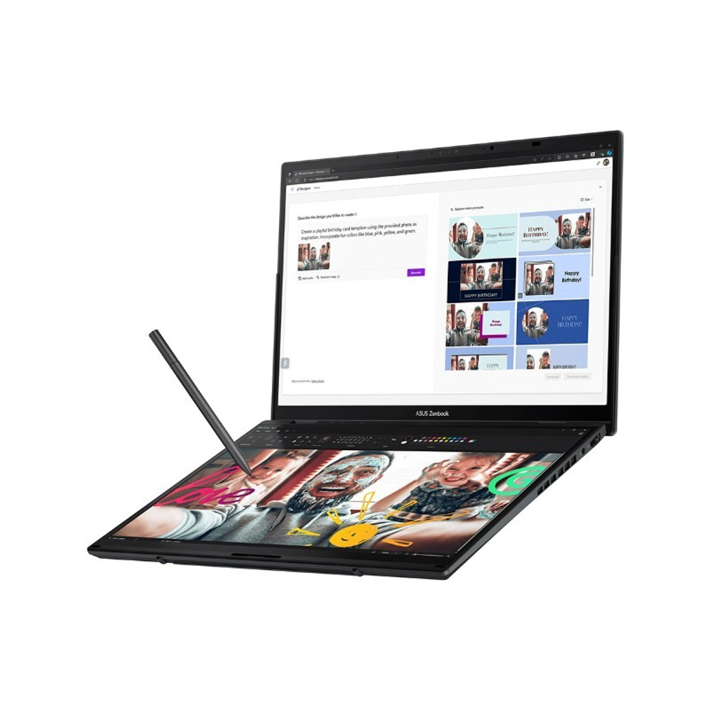 Ноутбук Asus ZenBook Duo UX8406CA-PZ212X Core Ultra 9 285H, 32Gb, SSD 1Tb, Intel Arc, 14" OLED Touch 3K (2880x1800) Win11 Pro