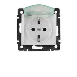 Legrand розетка 4220 с рамкой 1 белая