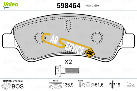 VALEO - 598464