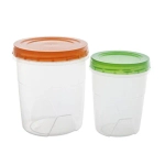 Набор банок с закручивающейся крышкой 0,6л,3л