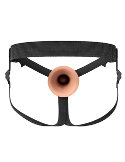 Фаллопротез пустотелый из силикона 416021PD