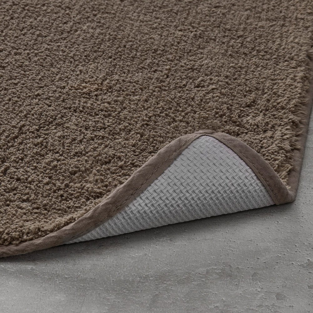 Коврик для ванной IKEA SODERSJON (СЁДЕРСЬЁН), Коричневый, 50x80 см