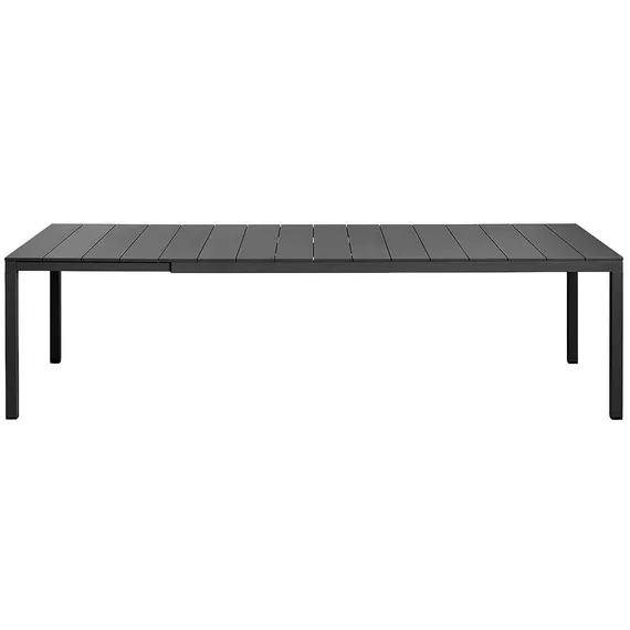 Стол пластиковый раздвижной Rio, 210-280х100 см, антрацит