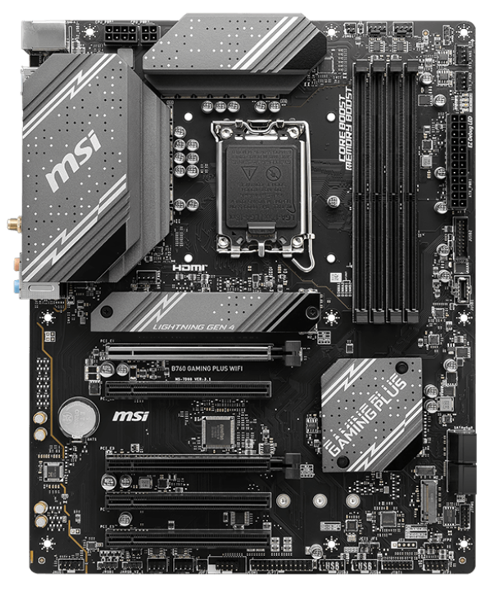 Материнская плата ATX MSI B760 GAMING PLUS WIFI