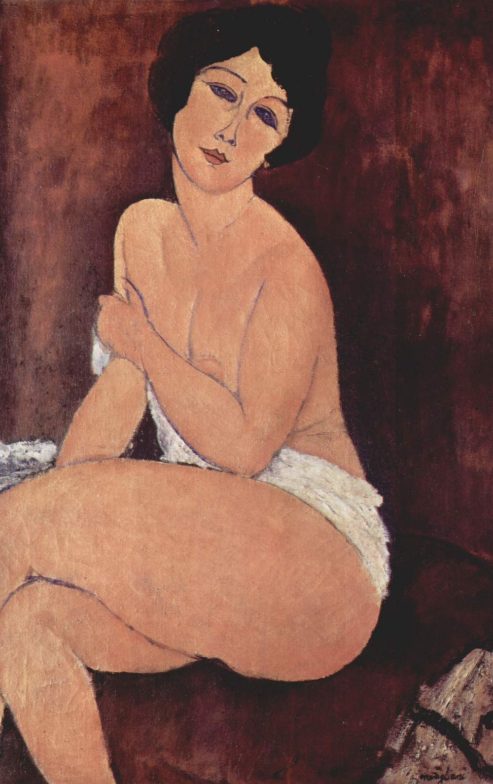 Amedeo Modigliani (1884-1920) - эротическое искусство итальянского художника Амедео Модильяни