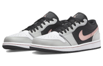 Jordan 1 Low Black Grey Pink