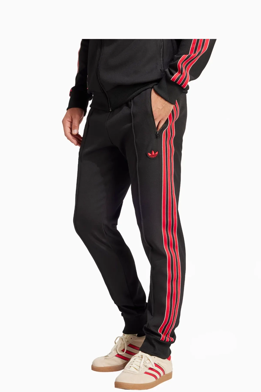 Штаны adidas Manchester United 24/25 Terrace Icons - черный