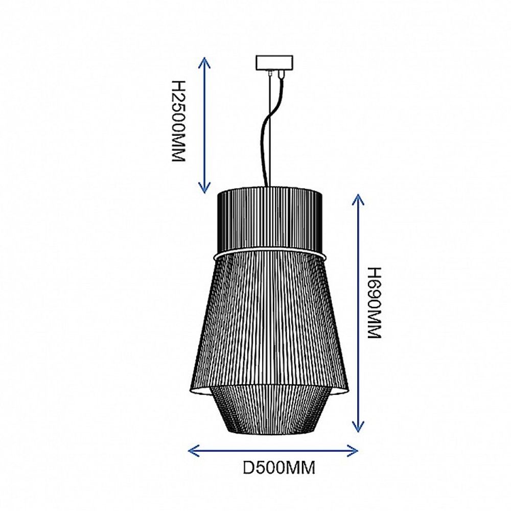 Подвесной светильник Imperiumloft PEO C peo01