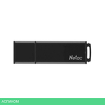 USB Flash-накопитель Netac U351 32GB Black (NT03U351N-032G-30BK)
