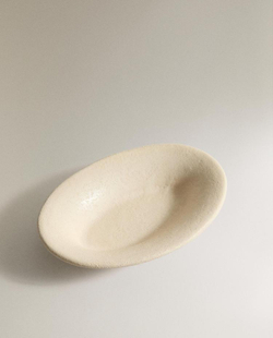 ZARA HOME КЕРАМИЧЕСКАЯ МЫЛЬНИЦА, СЕРЫЙ