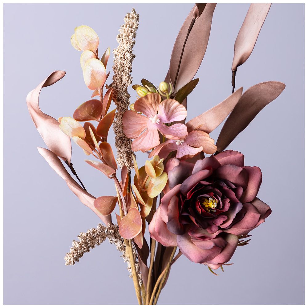 БУКЕТ ИСКУССТВЕННЫХ ЦВЕТОВ ВЫСОТА=43 СМ БЕЗ УПАКОВКИ (МАЛ=12ШТ./КОР=144ШТ.)