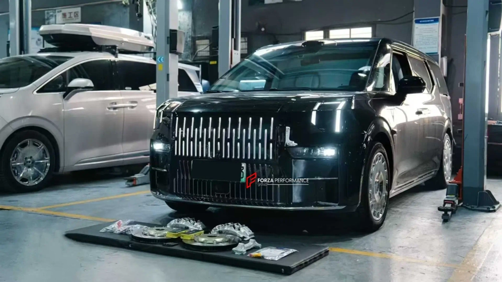 ПЕРЕДНЯЯ УСИЛЕННАЯ ТОРМОЗНАЯ СИСТЕМА ДЛЯ ZEEKR 009 2022+ Зикр