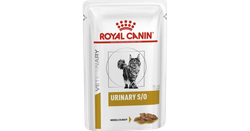 Royal Canin, Набор диетического корма для взрослых кошек при МКБ, Кусочки в соусе, 12X85 гр.