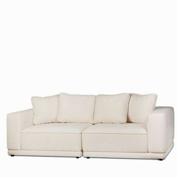 Диван Karla 250 см, молочный шенилл
